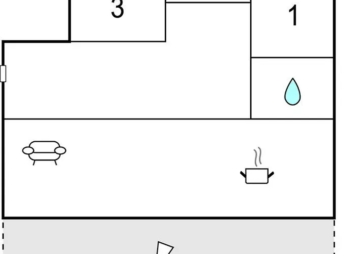 Three-bedroom In Appartement Pirovac